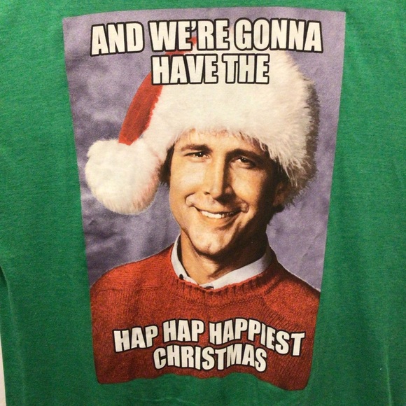 Ripple Junction Mens Christmas Vacation Clark Griswold Green T-Shirt Size Large - Picture 2 of 4
